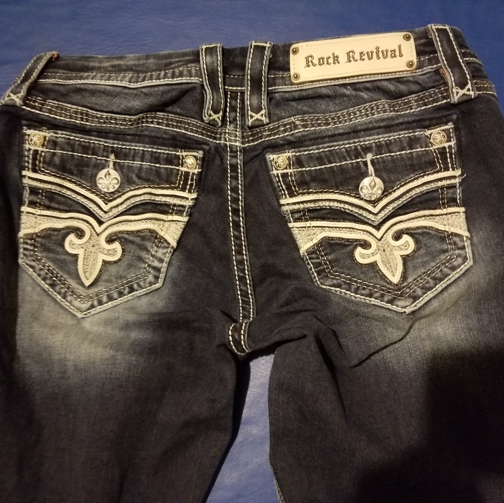 Rock jeans 28/21 crop jeans